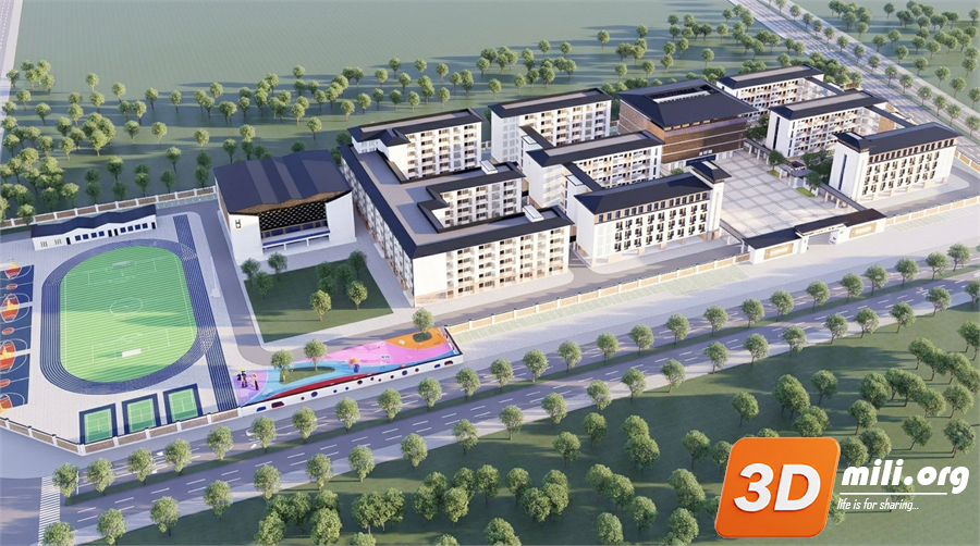 Outdoor Building Skp Files